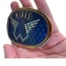 Vintage 1977 Wings Rock Band Belt Buckle Blue Collectible