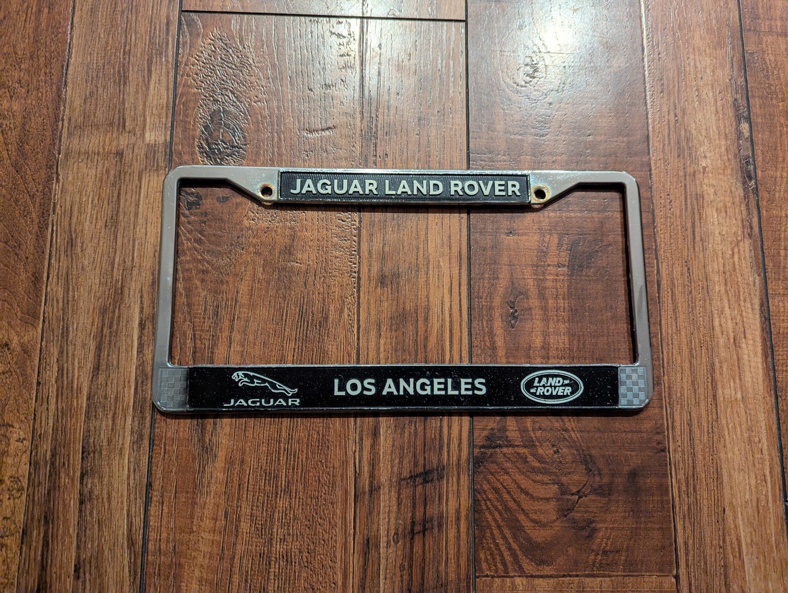 RARE Land Range Rover Los Angeles LA California Metal Dealer License Plate Frame