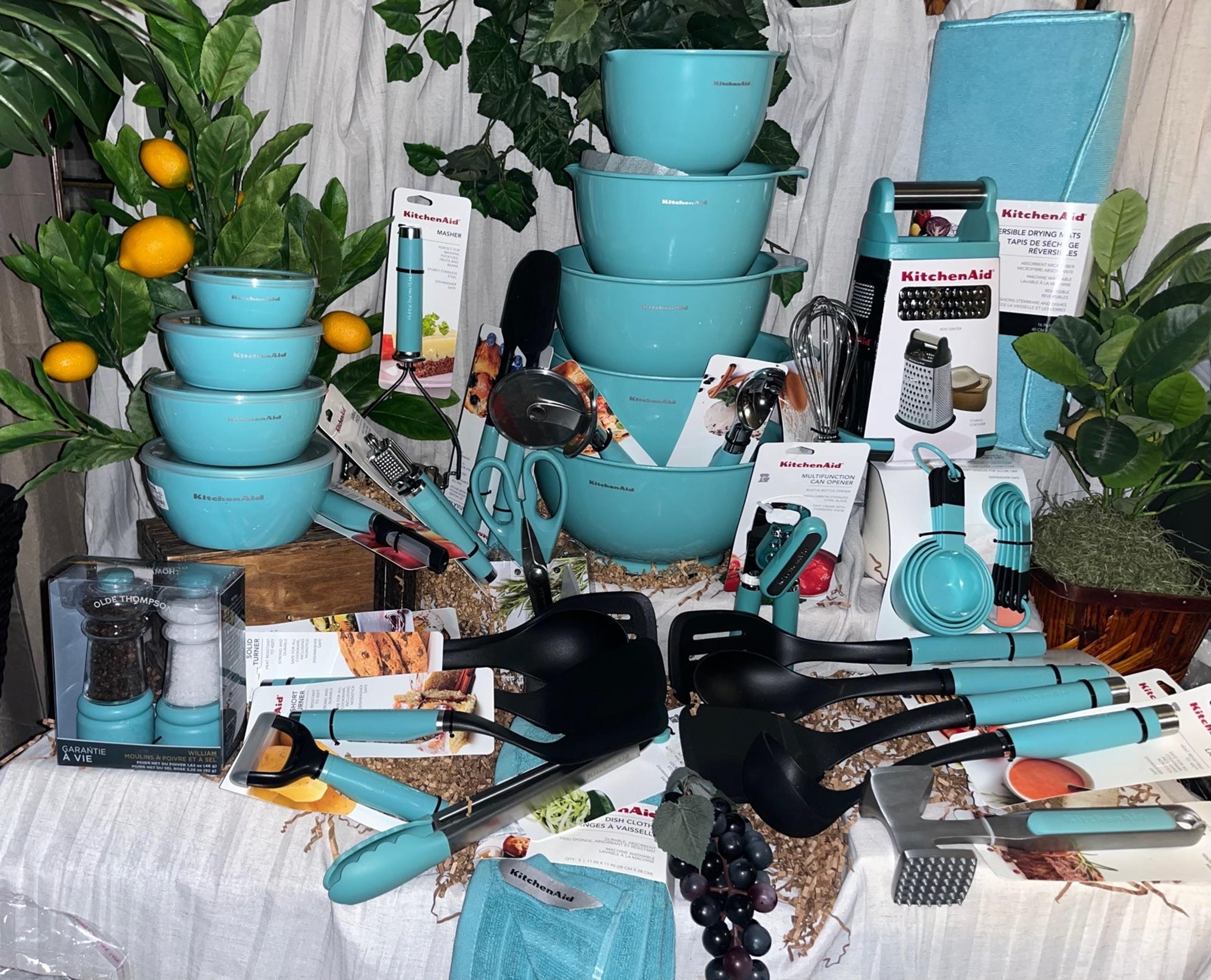 KITCHENAID BLUE KITCHEN SET