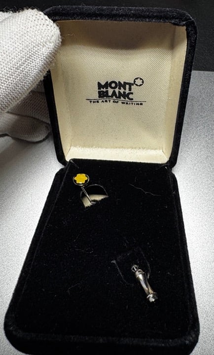 Montblanc Vintage Lapel Pin Stickpin Authentic 1990s