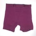 Set of 2 Victoria Secret Panty XL High Waist Boxer Brief Burgundy Blue Banded Lo