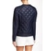 Rebecca Taylor Blue Quilted Moto Jacket