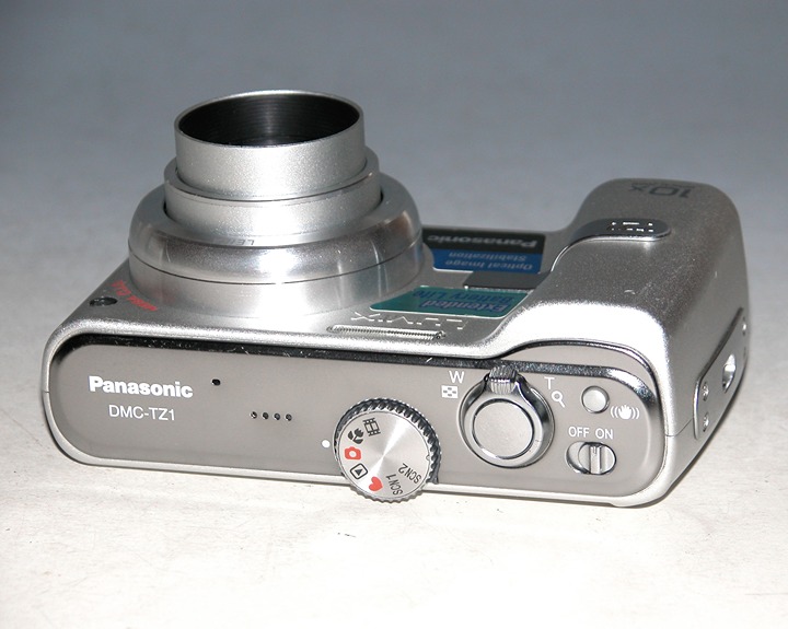 Panasonic LUMIX DMC-TZ1 5.0MP Digital Camera - Silver #7880