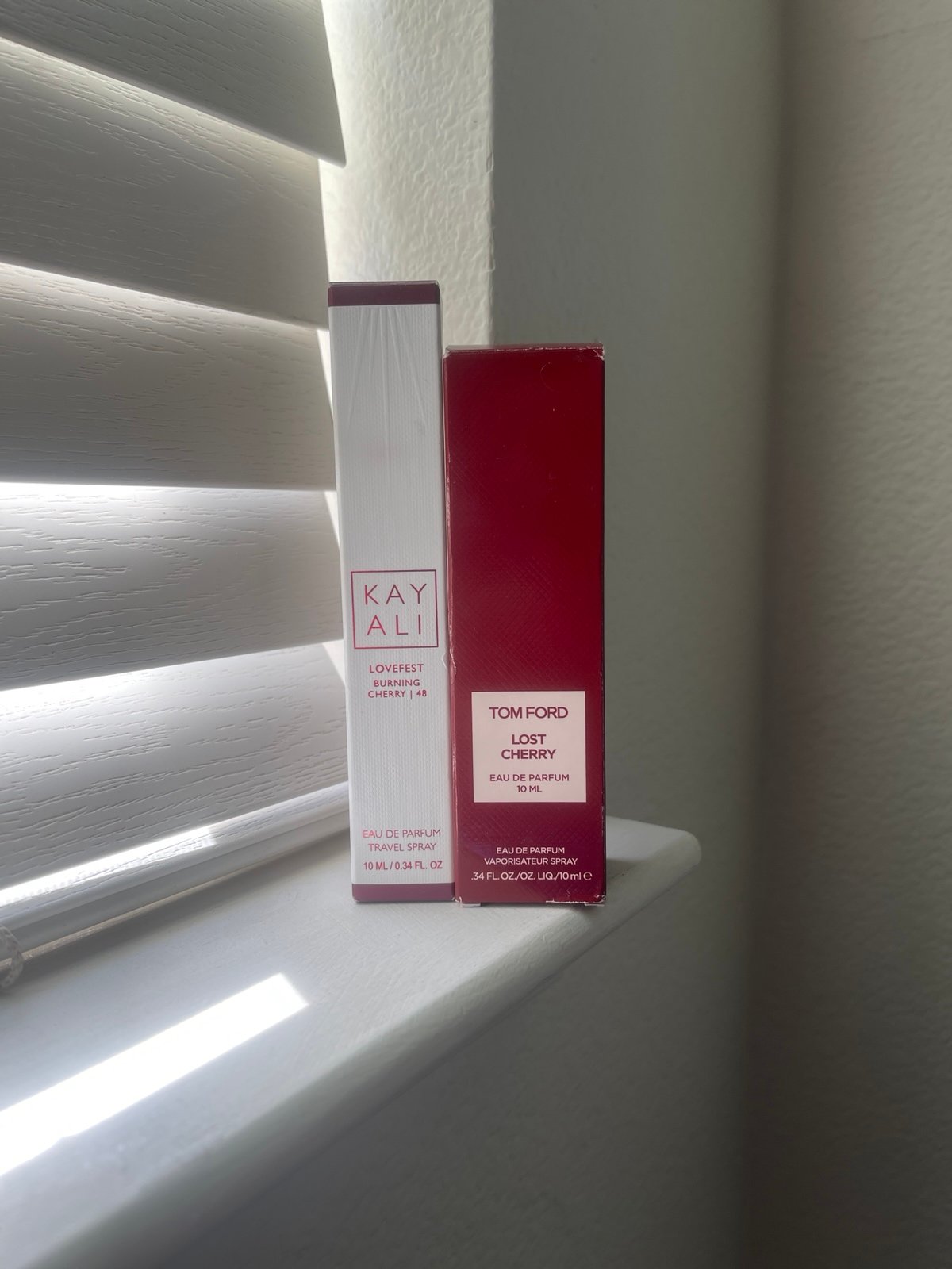 Tom ford lost cherry and Kay Ali burning cherry bundle