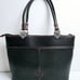 BRIGHTON Classic Leonor Chocolate/Black Leather/Croc. Shoulder bag Purse