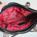 BRIGHTON Classic Leonor Chocolate/Black Leather/Croc. Shoulder bag Purse