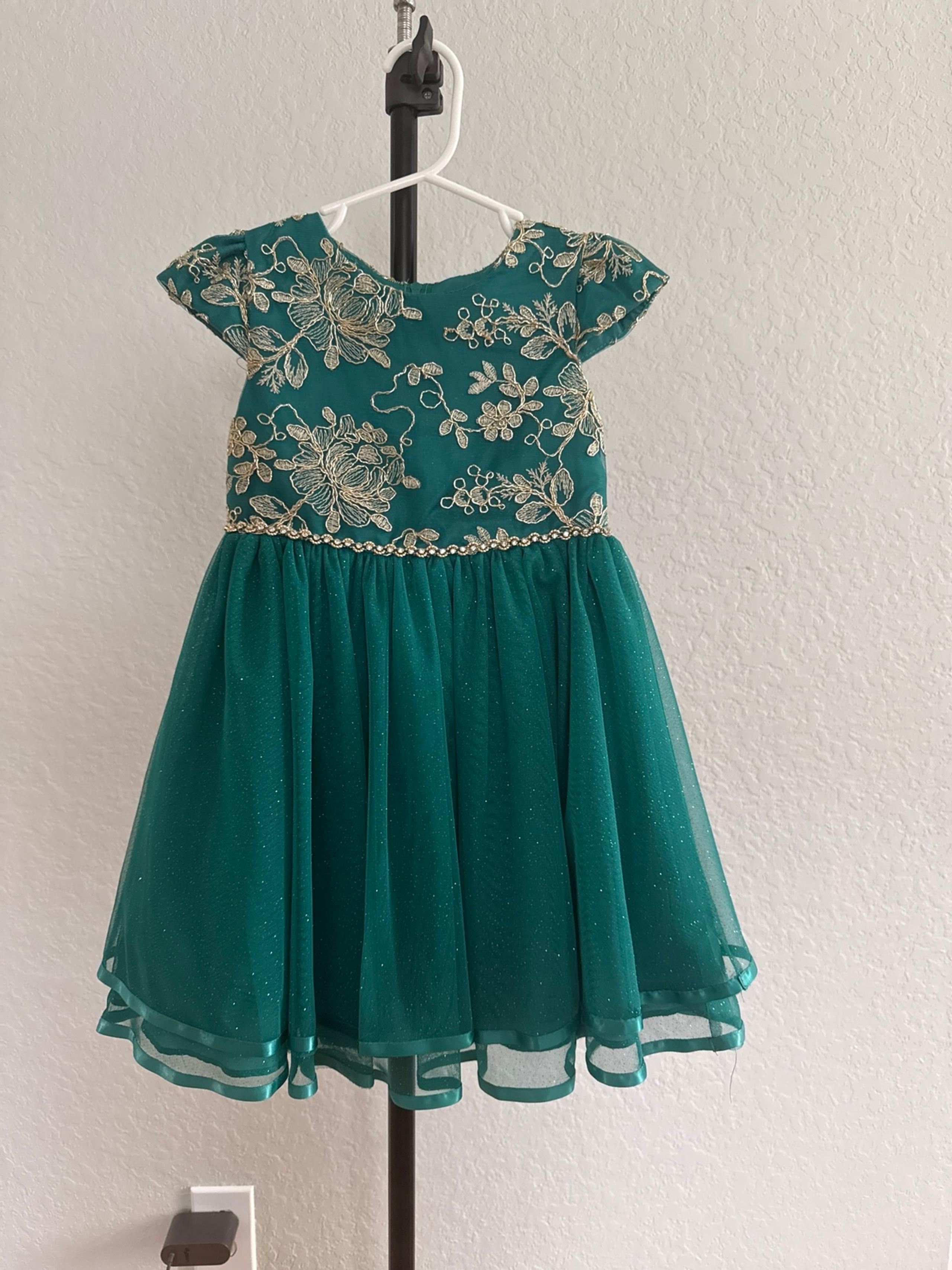 Elegant girl dress.