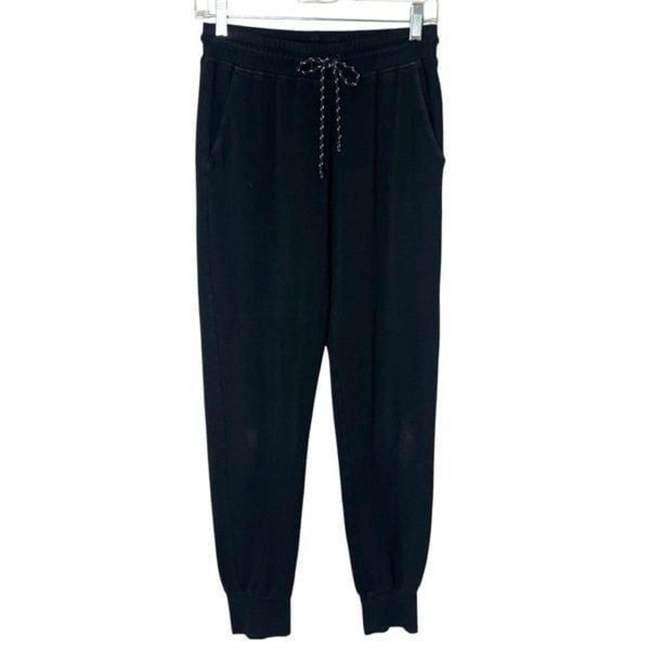 SUNDRY Women's Black Soft Sweatpants Jogger Pants Sz XS