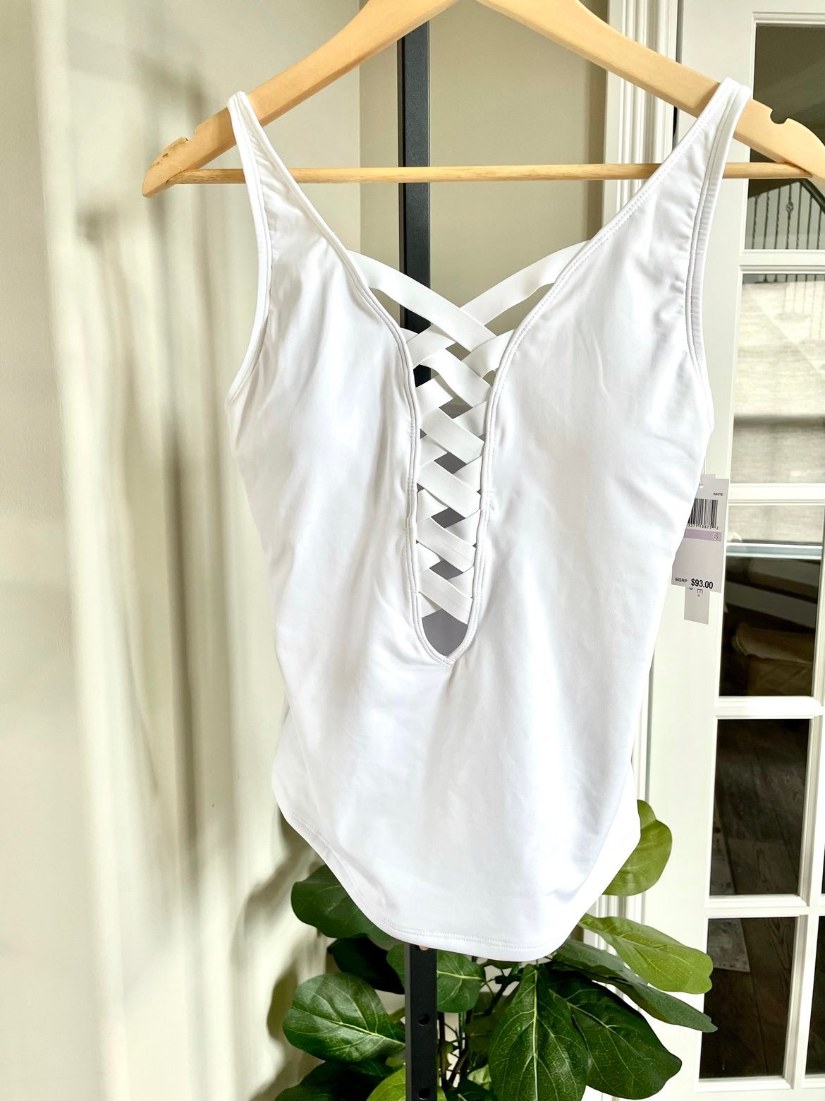 Bleu Rod Beattie White Swimsuit