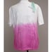 Off White Wavy X Pink Ombre T Shirt Authentic WORN 2X Original Tag Italy Women M