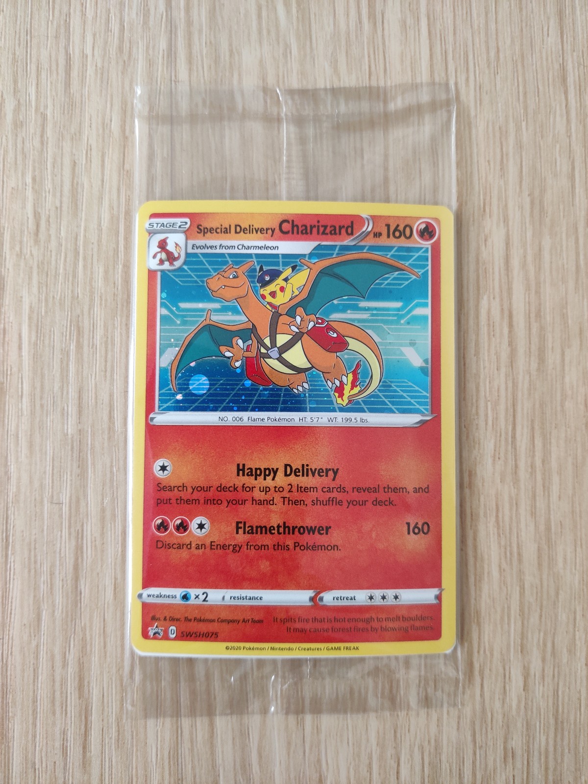 Pokemon Special Delivery Charizard Promo