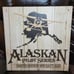 Alaskan Pilot Series Limited Edition Ale Wood Sign 18x18 Alaska Brewery Juneau