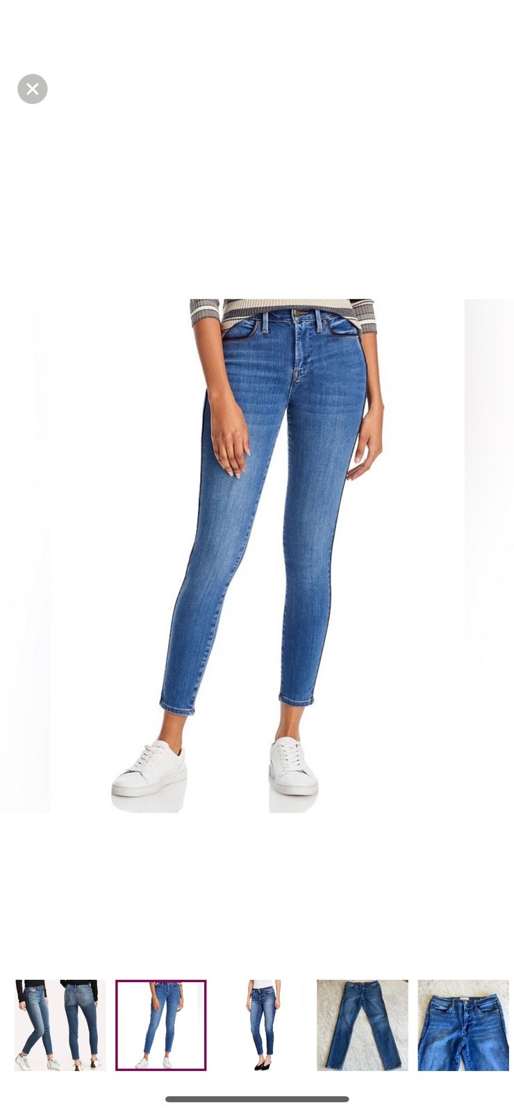 Frame Le High Skinny Jeans