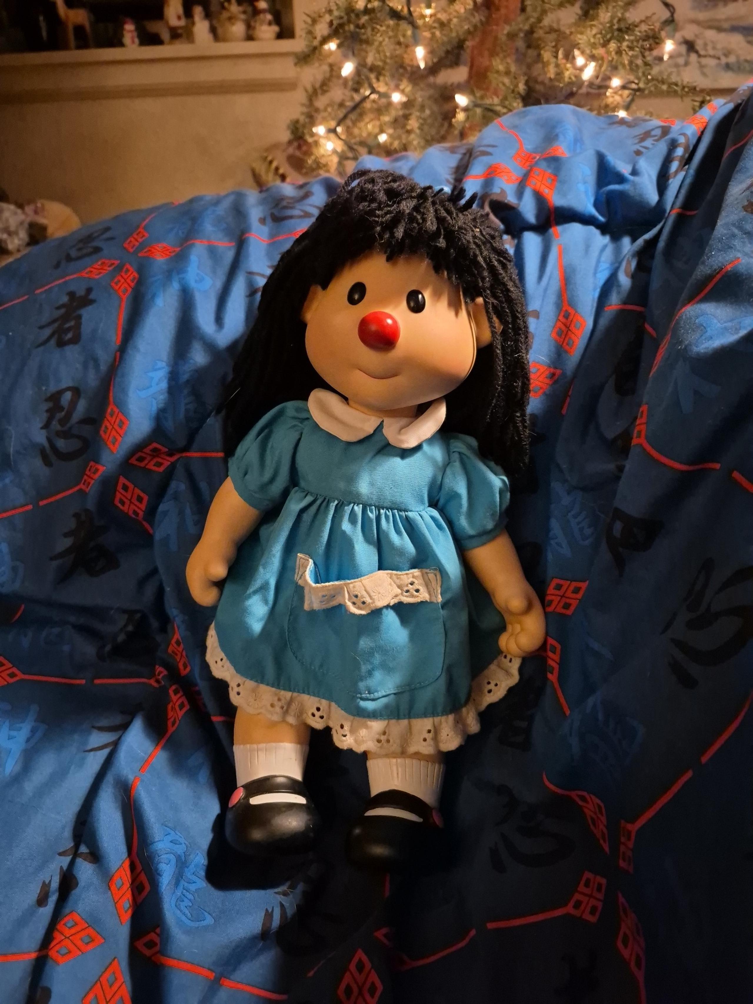 Vintage Big Comfy Couch Molly Doll 1996 Vinyl Head Arms Legs RARE