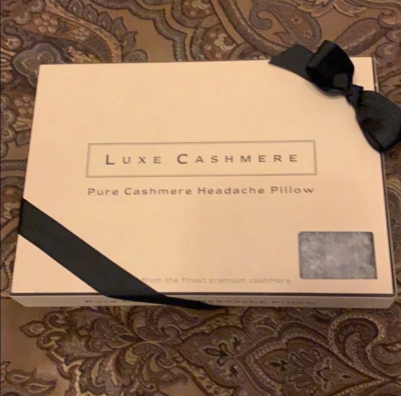 PURE CASHMERE HEADACHE PILLOW