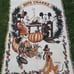 Rare Mickey Minnie Pluto Give Thanks Thanksgiving Woven Throw 68 x 48