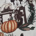 Rare Mickey Minnie Pluto Give Thanks Thanksgiving Woven Throw 68 x 48