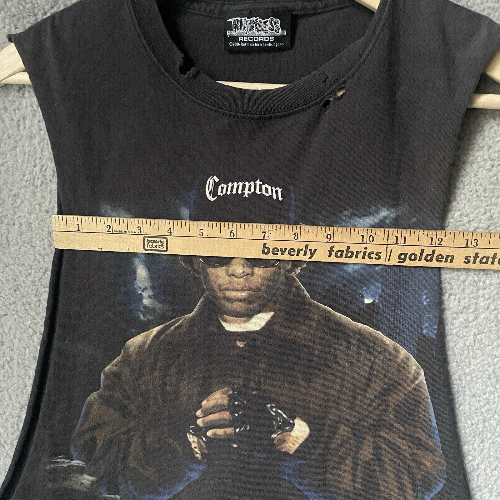 Vintage 2006 Eazy E Ruthless Records Rap T Shirt Adult Size