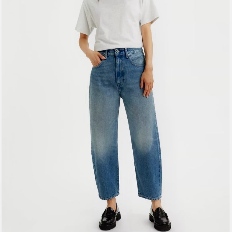 Levi’s Made & Crafted Barrel Crop Womens Jeans Size 32