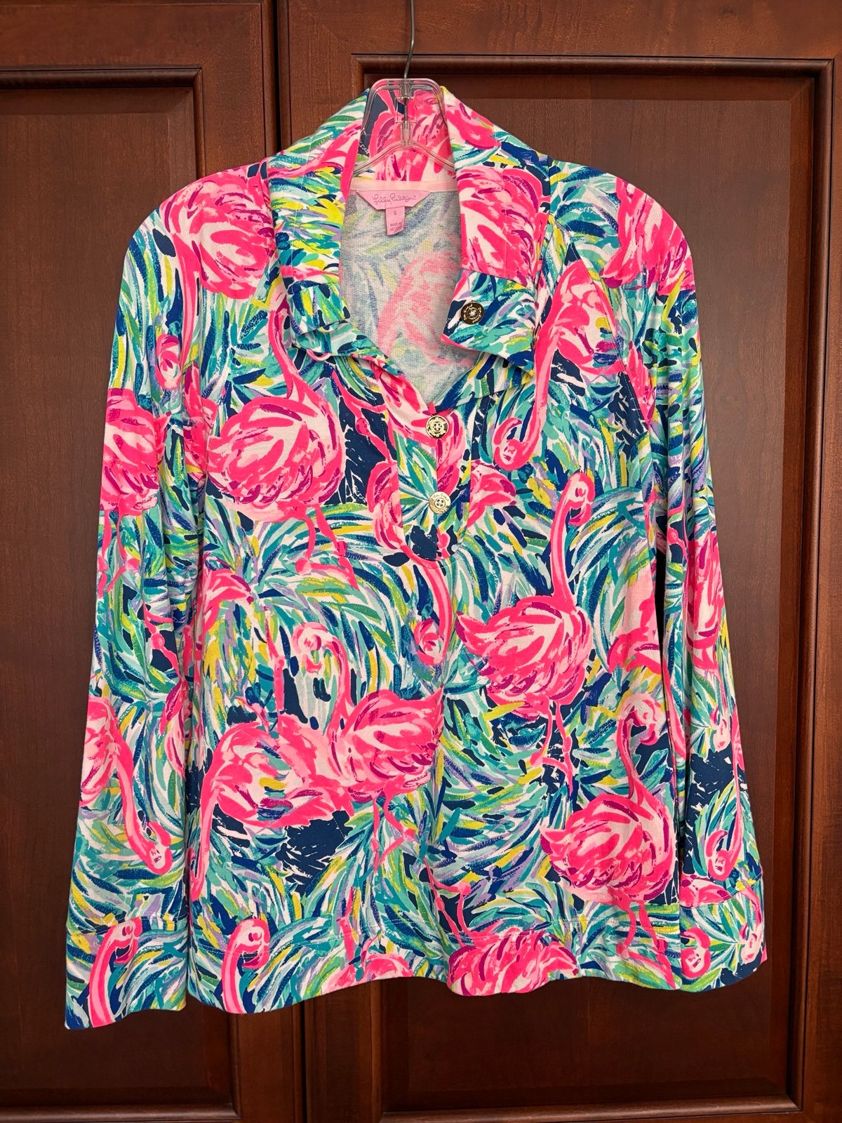 Lilly Pulitzer Windsor Popover Flamenco Beach Size Small