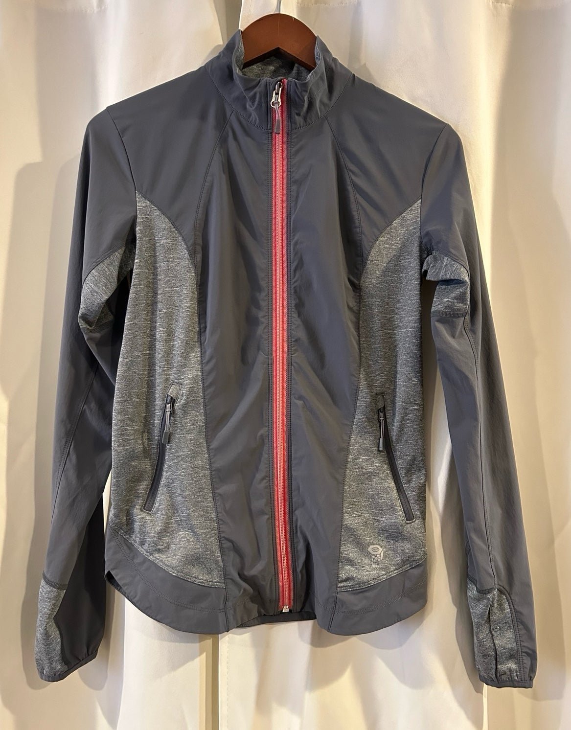 Mountain Hardwear Mighty Power Hybrid Jacket Gray Womens Medium