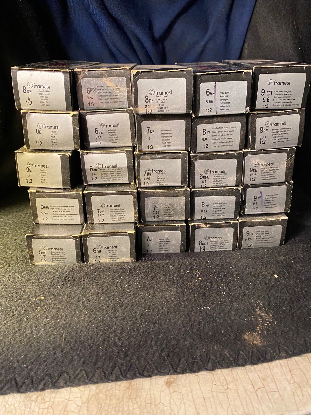25 framesi / Eclectic Frame color dyes