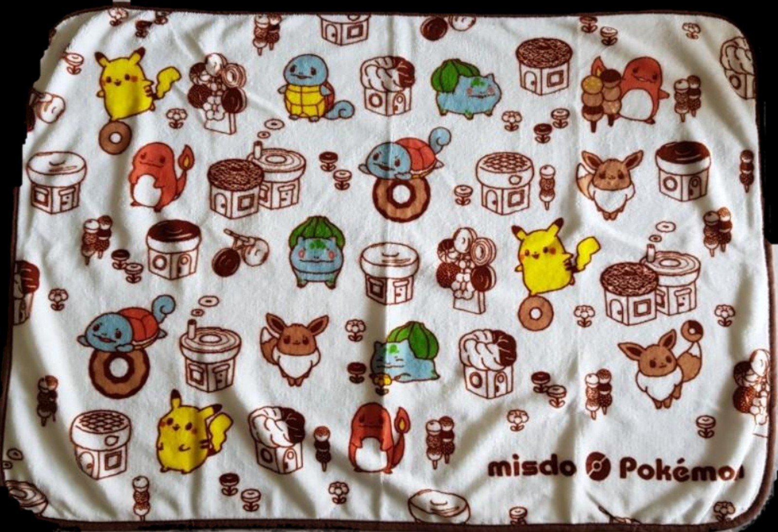 Mister Donut Pokemon blanket