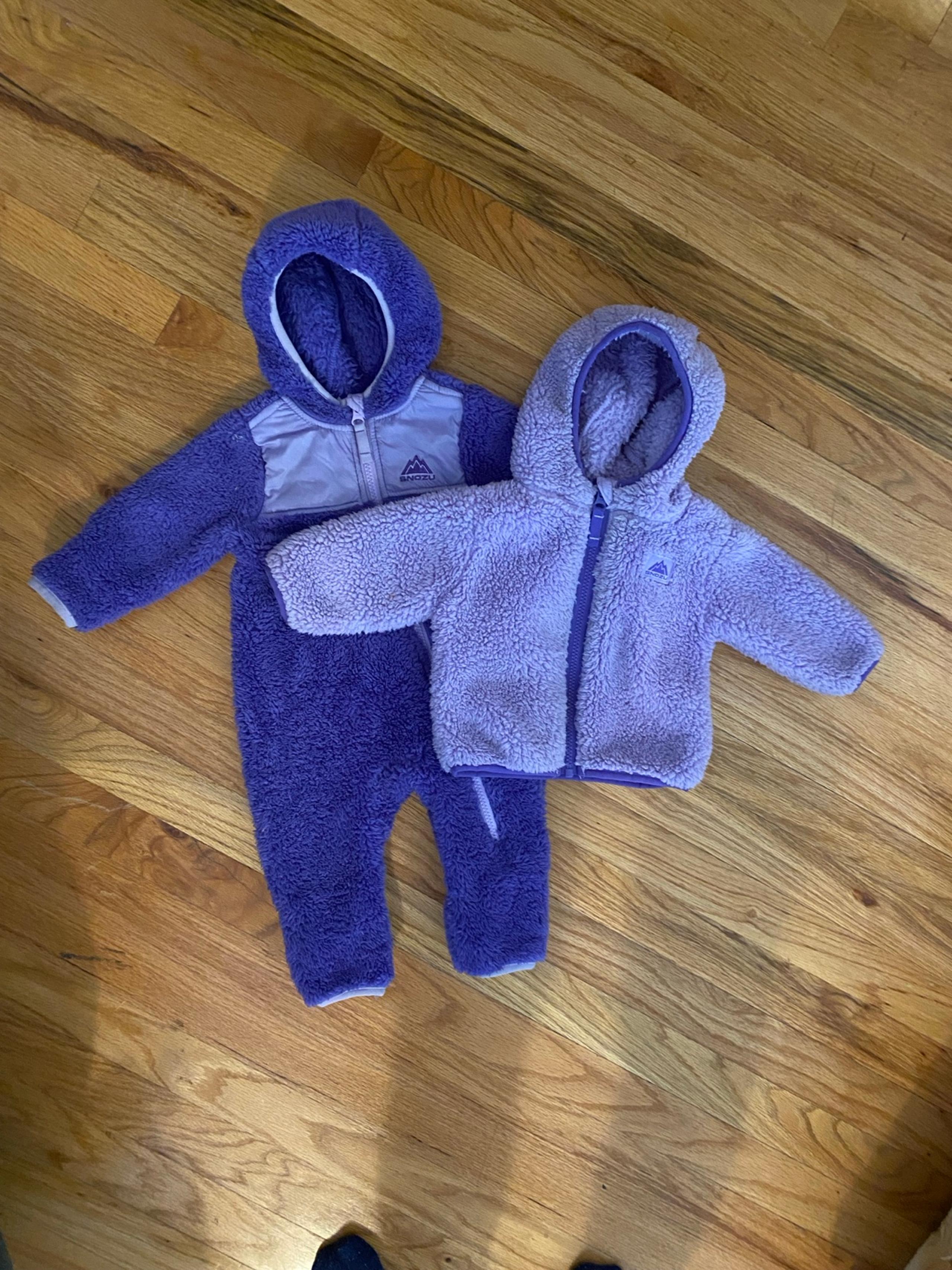 Snozu fleece snowsuit/bunting and jacket