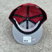 Atlanta Braves Hat Fitted 8 M&N Red Mesh BP Blue Script Side Patch Cap NWT