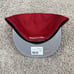 Atlanta Braves Hat Fitted 8 M&N Red Mesh BP Blue Script Side Patch Cap NWT