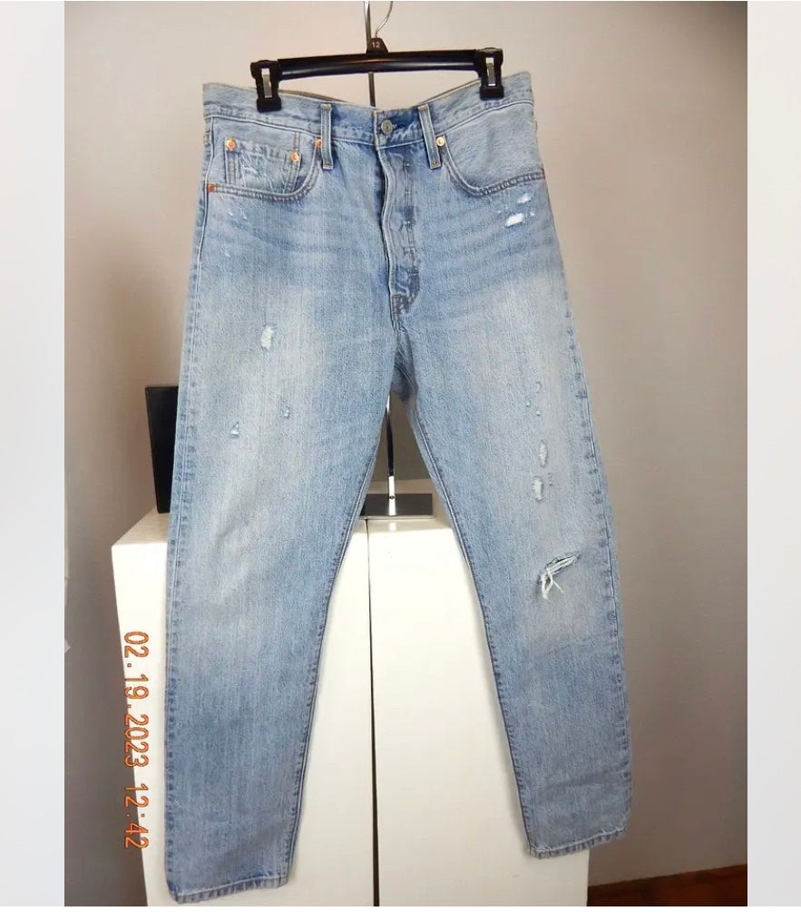 Levi’s 501 skinny jeans buton up fly 31 x 30 new