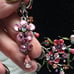Flower and Vine Metal Vintage Jewelry Set