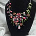 Flower and Vine Metal Vintage Jewelry Set