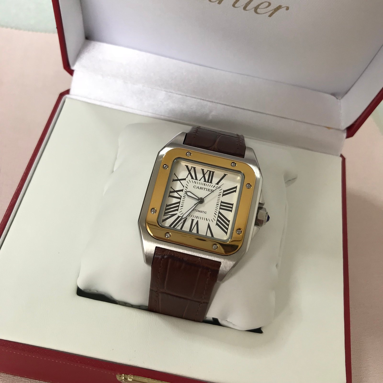 Brown watch