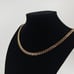 20 Womens Cuban Chain Necklace Miami Style Ladies Chains Link 18K Gold NEW 18 K