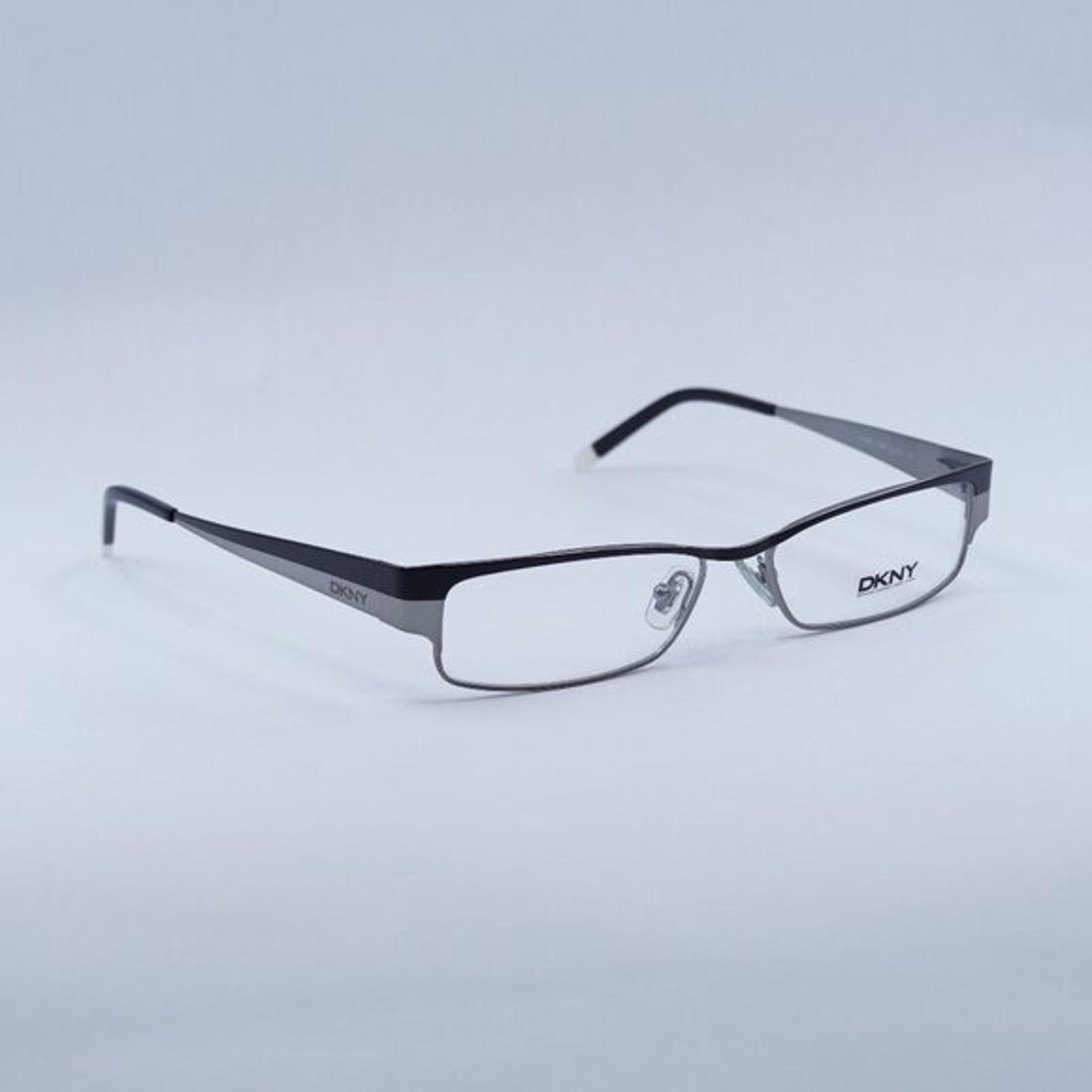 New Dkny DY5553 1080 Eyeglasses - Black/Silver Frame 52mm