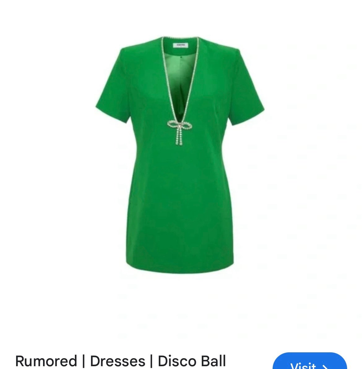 Green Rumored dress