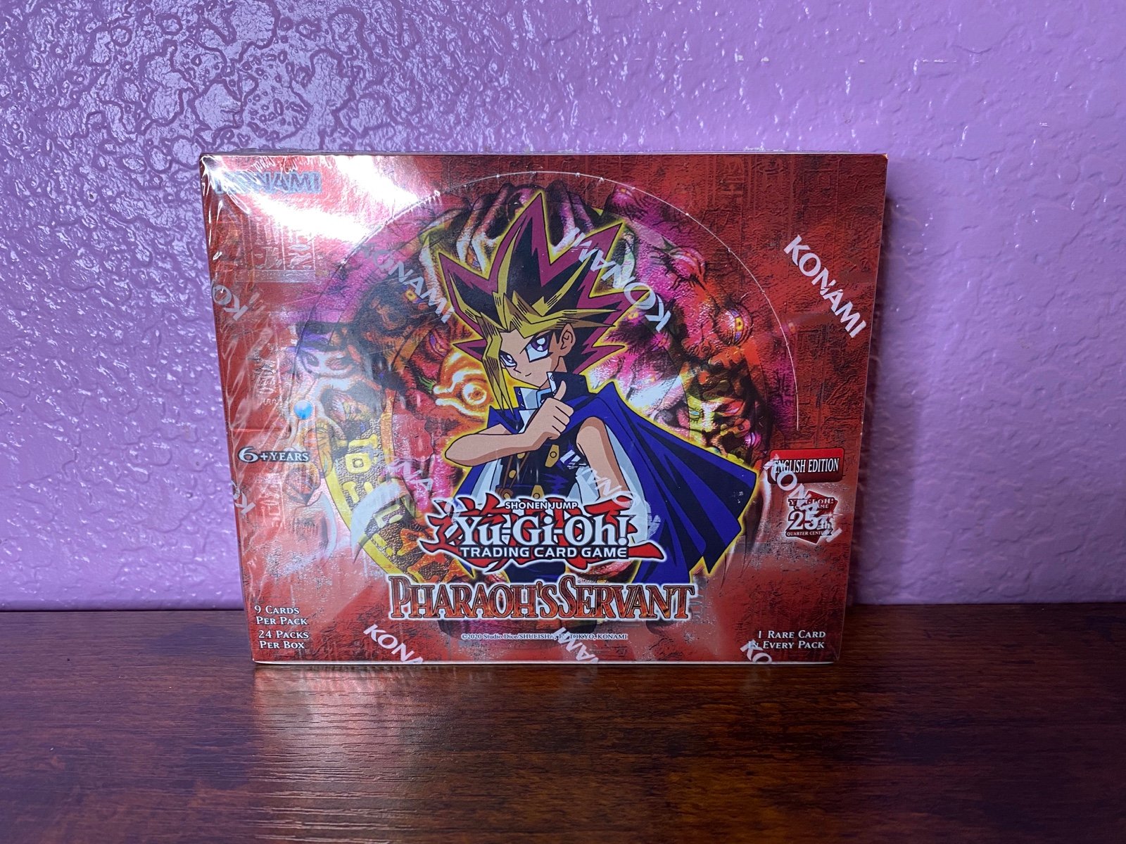 Yugioh Pharaohs Servant (25th anniversary) Booster Box