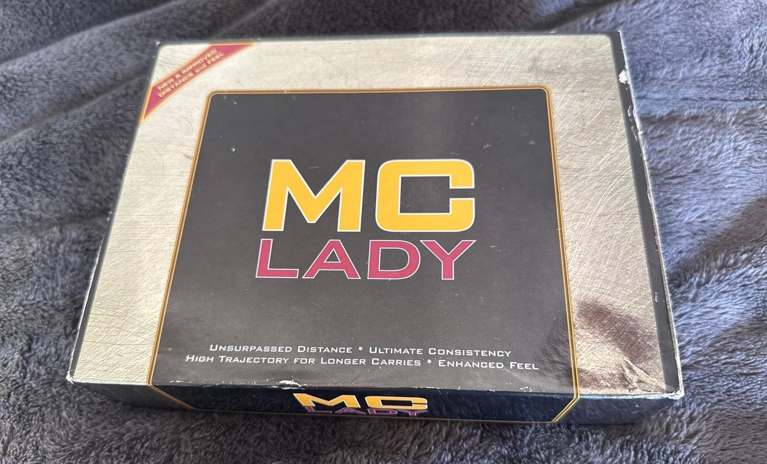 4 packs of MC lady brand Golf Balls - 12 balls