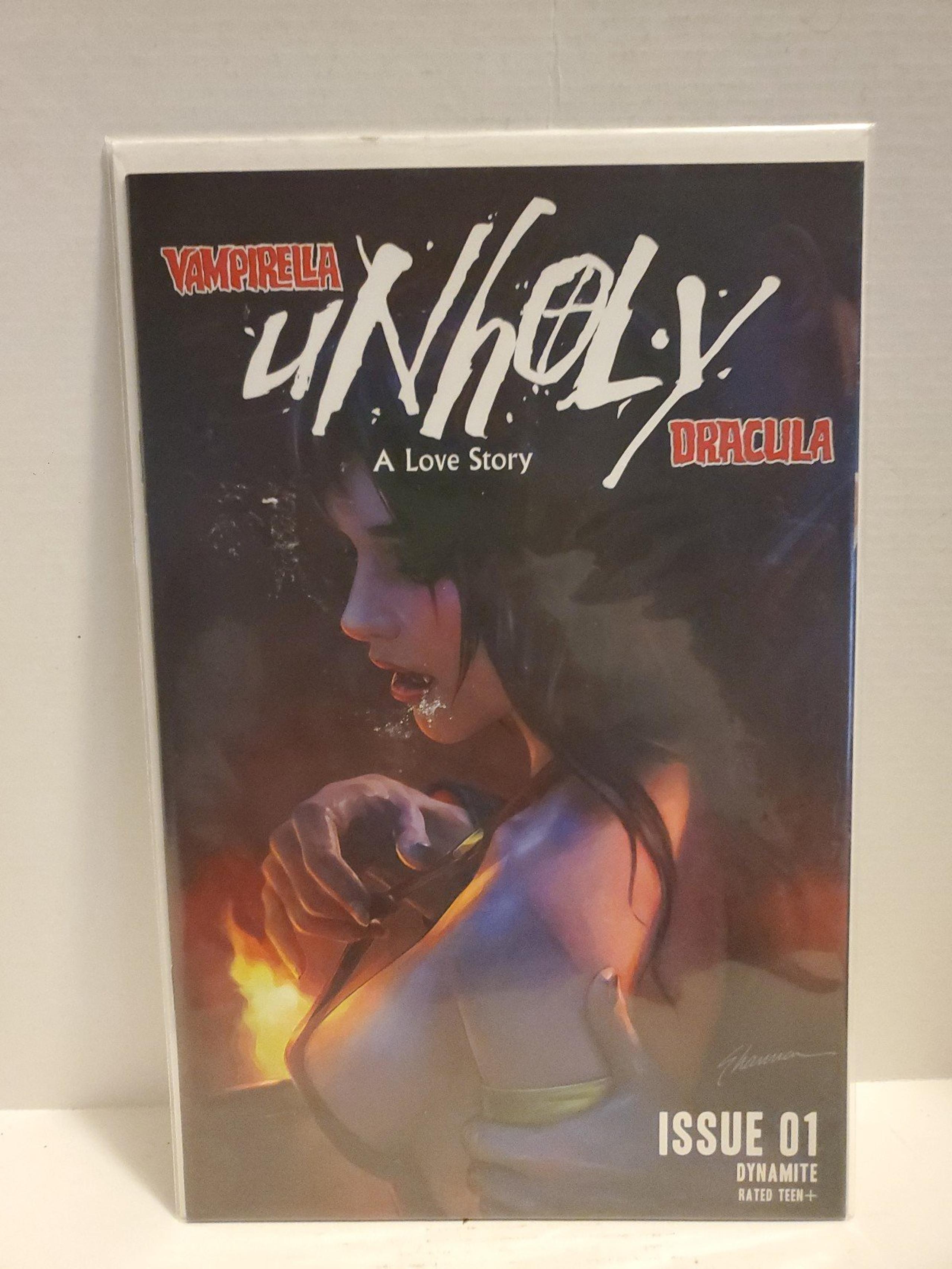 Vampirella Dracula Unholy #1B & 1C Variants Dynamite Entertainment COMIC BOOKS