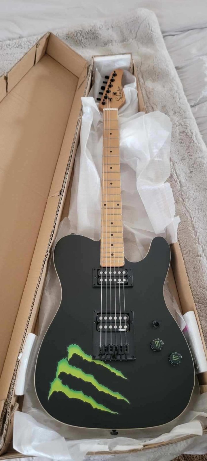 Schecter Monster Energy Electric Guitar Guitars