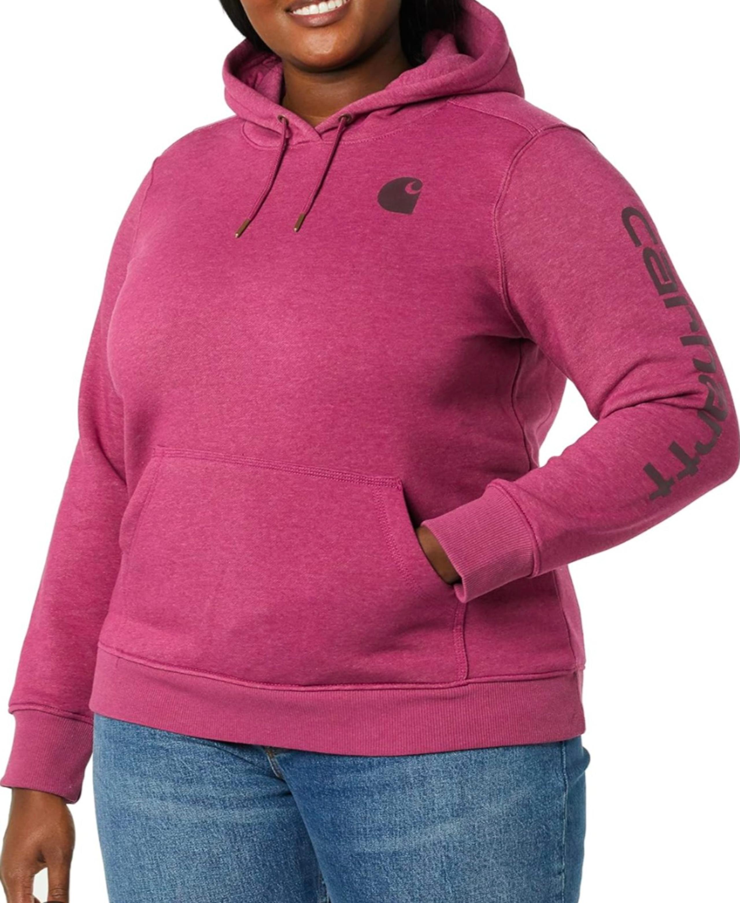 Carhartt Clarksburg Graphic Sleeve Hoodie Sweatshirt Size 1X MSRP $64.99