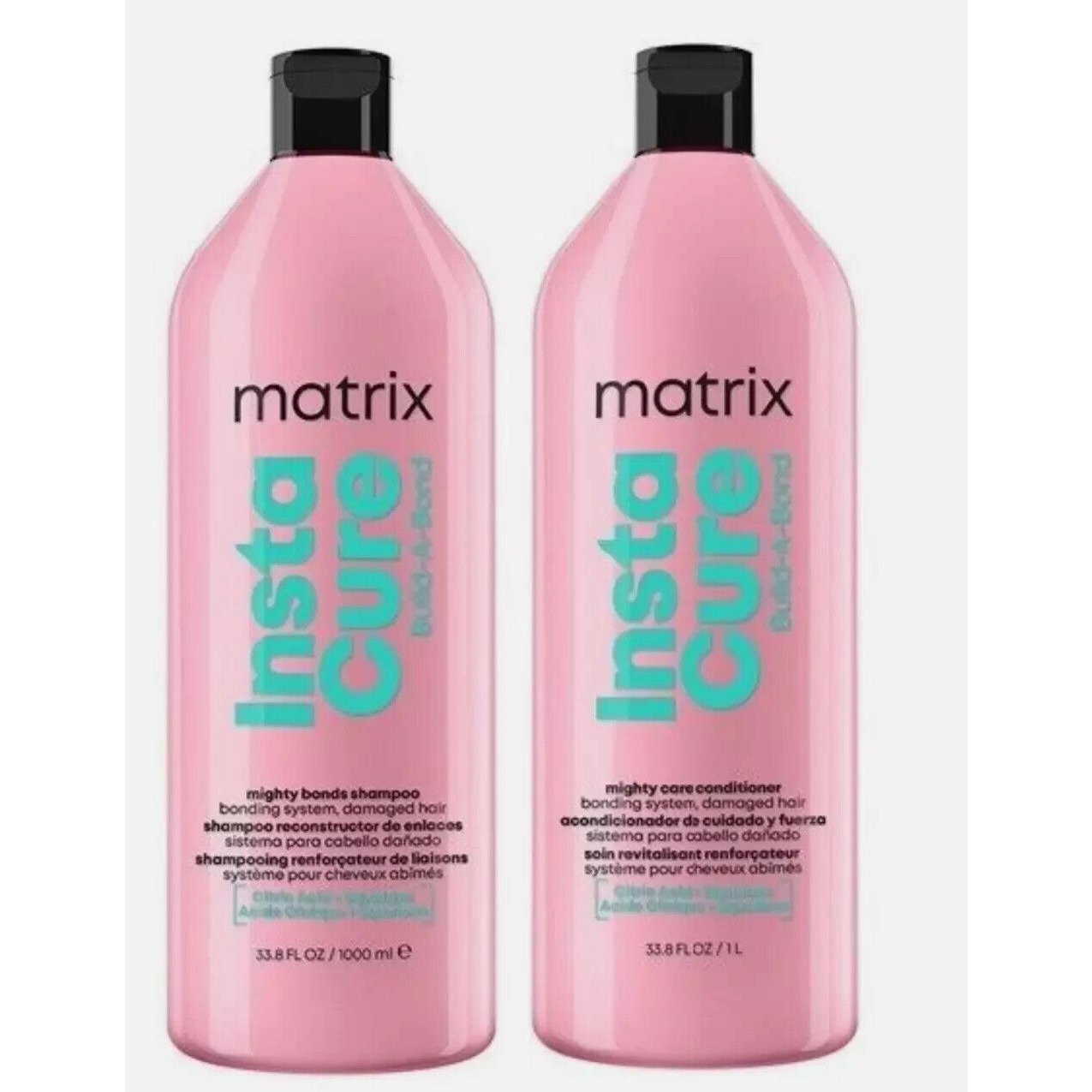 Matrix Instacure Build-A-Bond® Mighty Bonds Shampoo & Conditioner - 33.8 oz Duo
