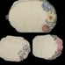 11 Villeroy and Boch Embroidered Cloth Placemats Floral Flower Garden