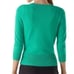 White House Black Market Green Ruffled Snap Sweater Cardigan Large