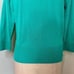 White House Black Market Green Ruffled Snap Sweater Cardigan Large