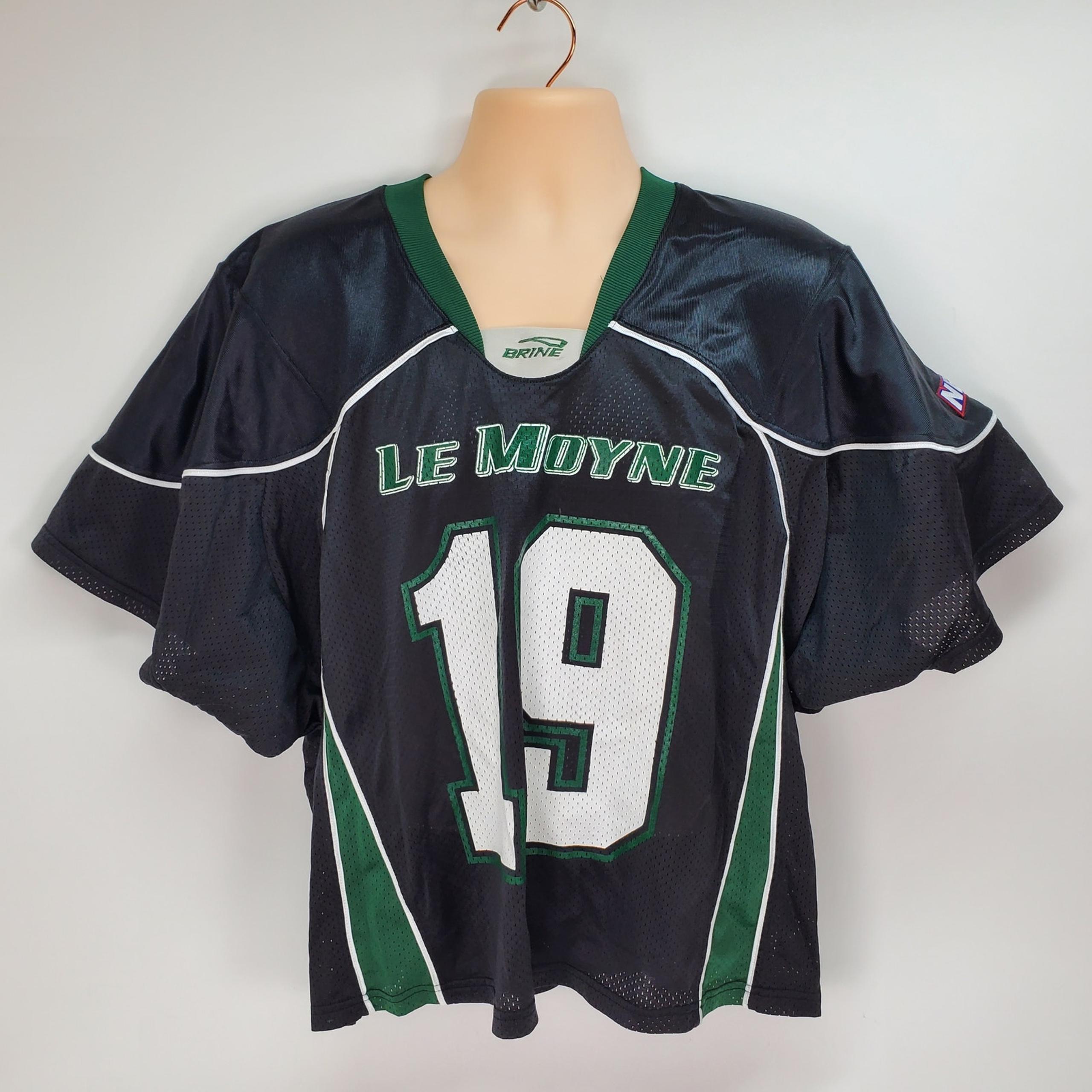 Brine Le Moyne College Lacrosse Jersey Black Size XL #19