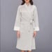 N Natori Robe Nirvana Plush Terry Gray Beige Medium