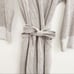 N Natori Robe Nirvana Plush Terry Gray Beige Medium