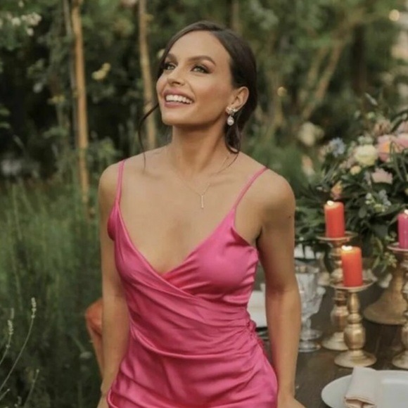 Zara Pink Slip Dress